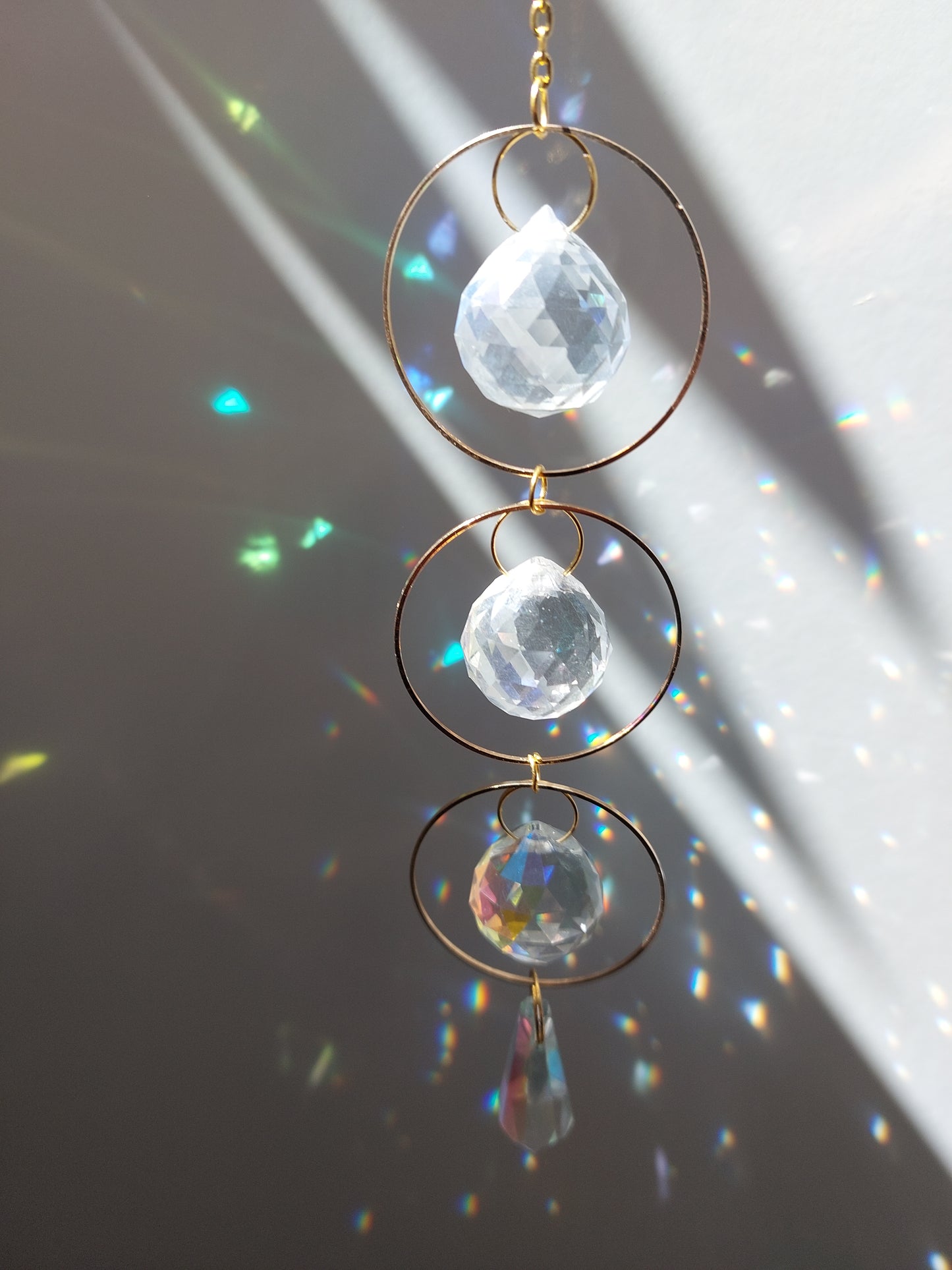 Suncatcher Hanging Crystals Prism Rainbow Maker