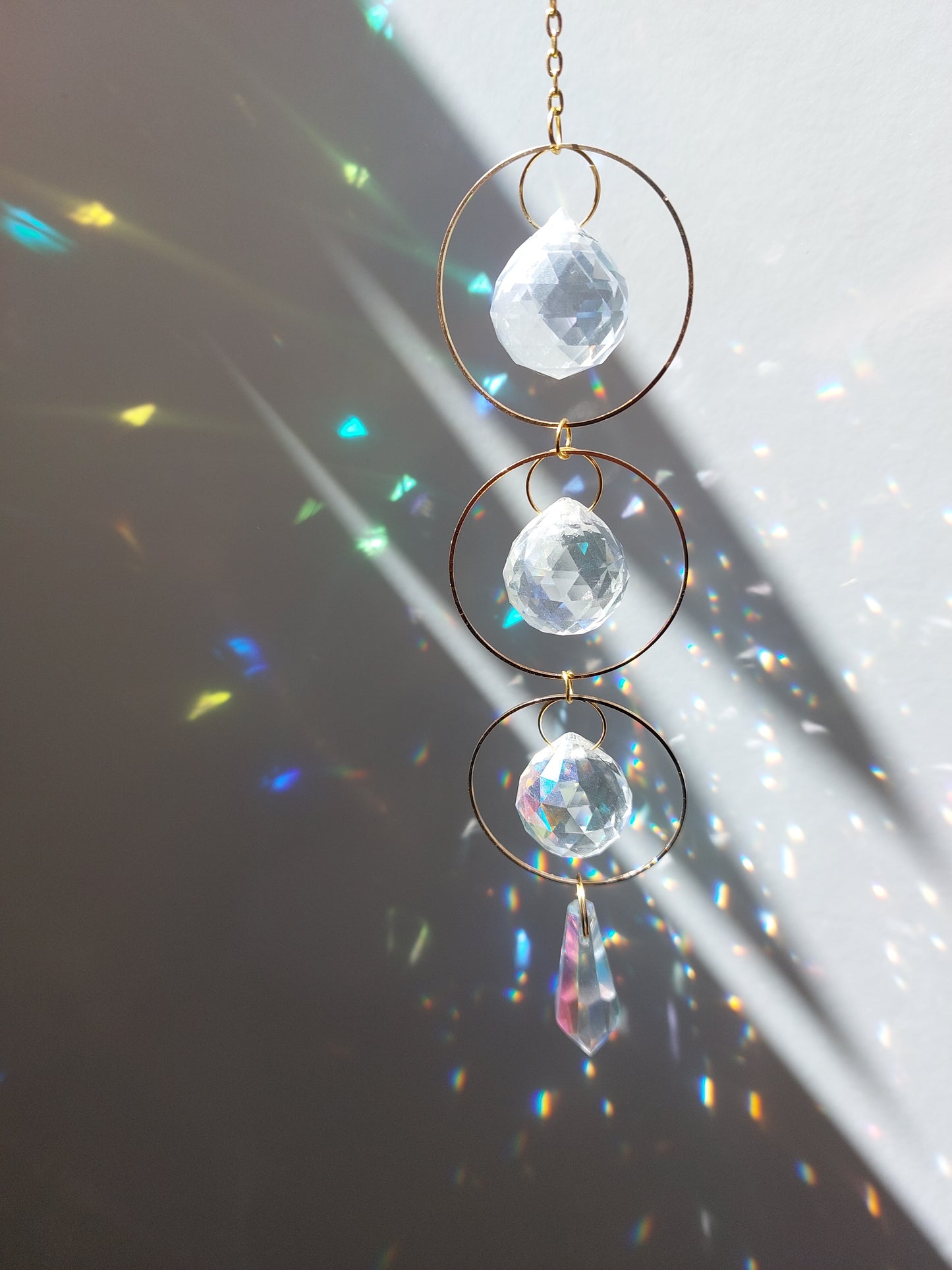 Suncatcher Hanging Crystals Prism Rainbow Maker