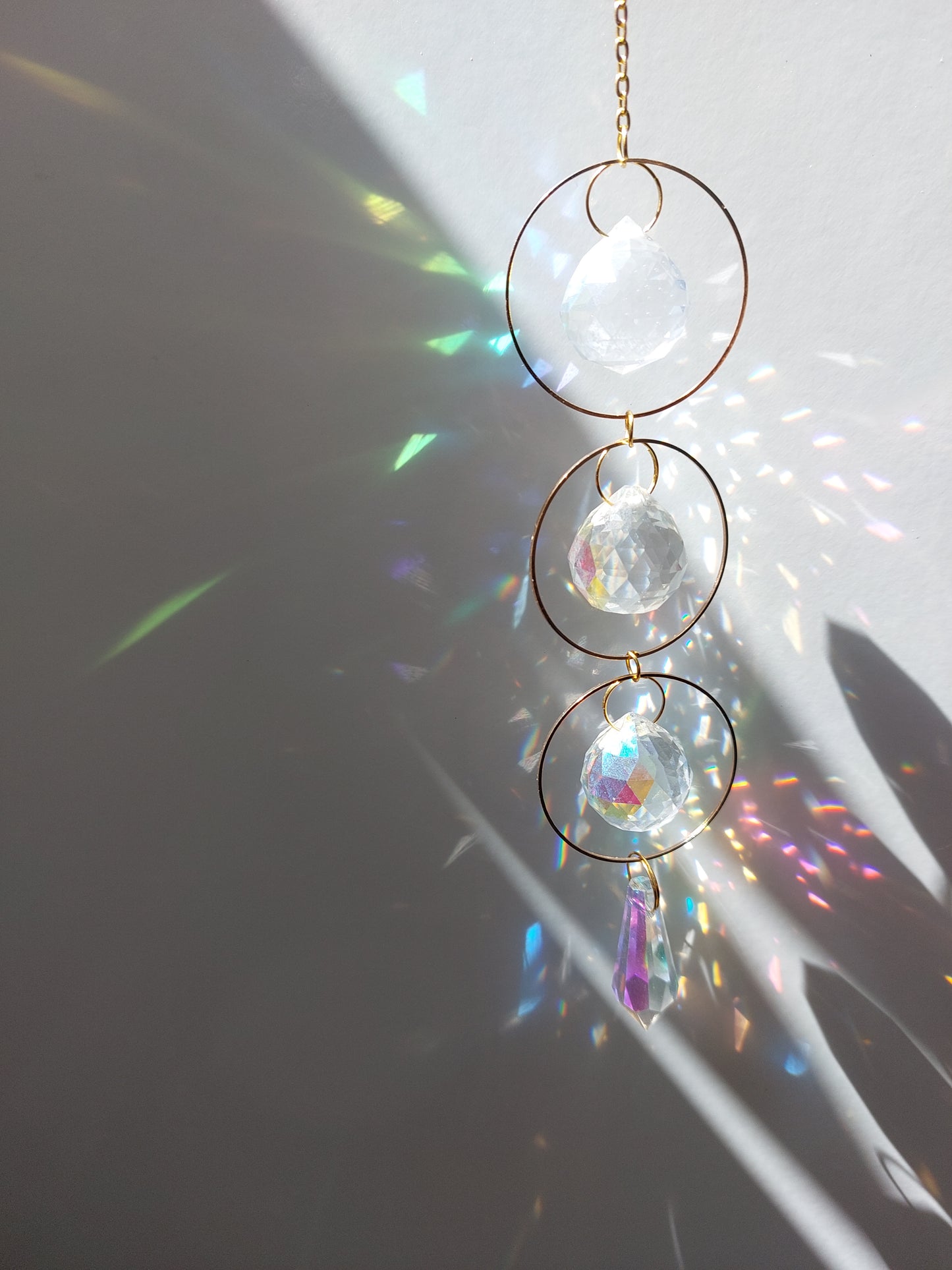 Suncatcher Hanging Crystals Prism Rainbow Maker