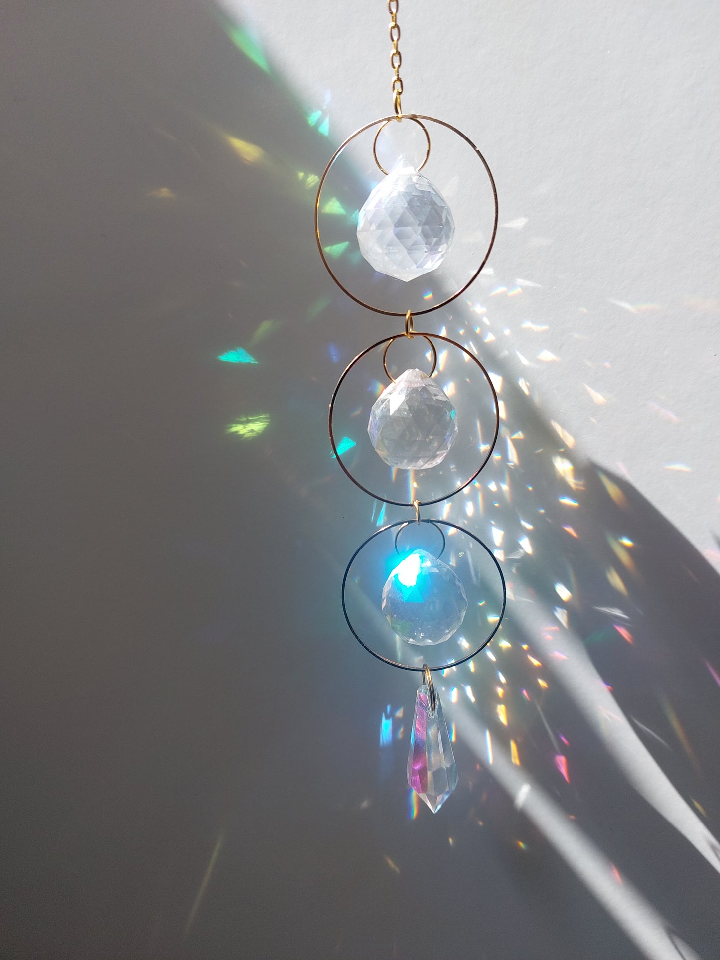 Suncatcher Hanging Crystals Prism Rainbow Maker