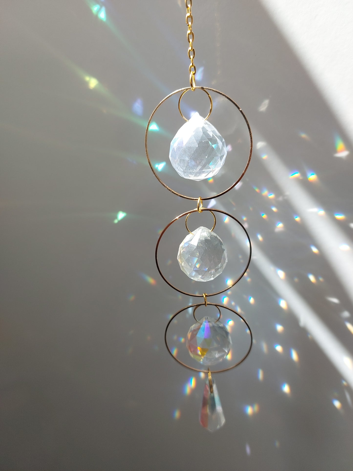 Suncatcher Hanging Crystals Prism Rainbow Maker