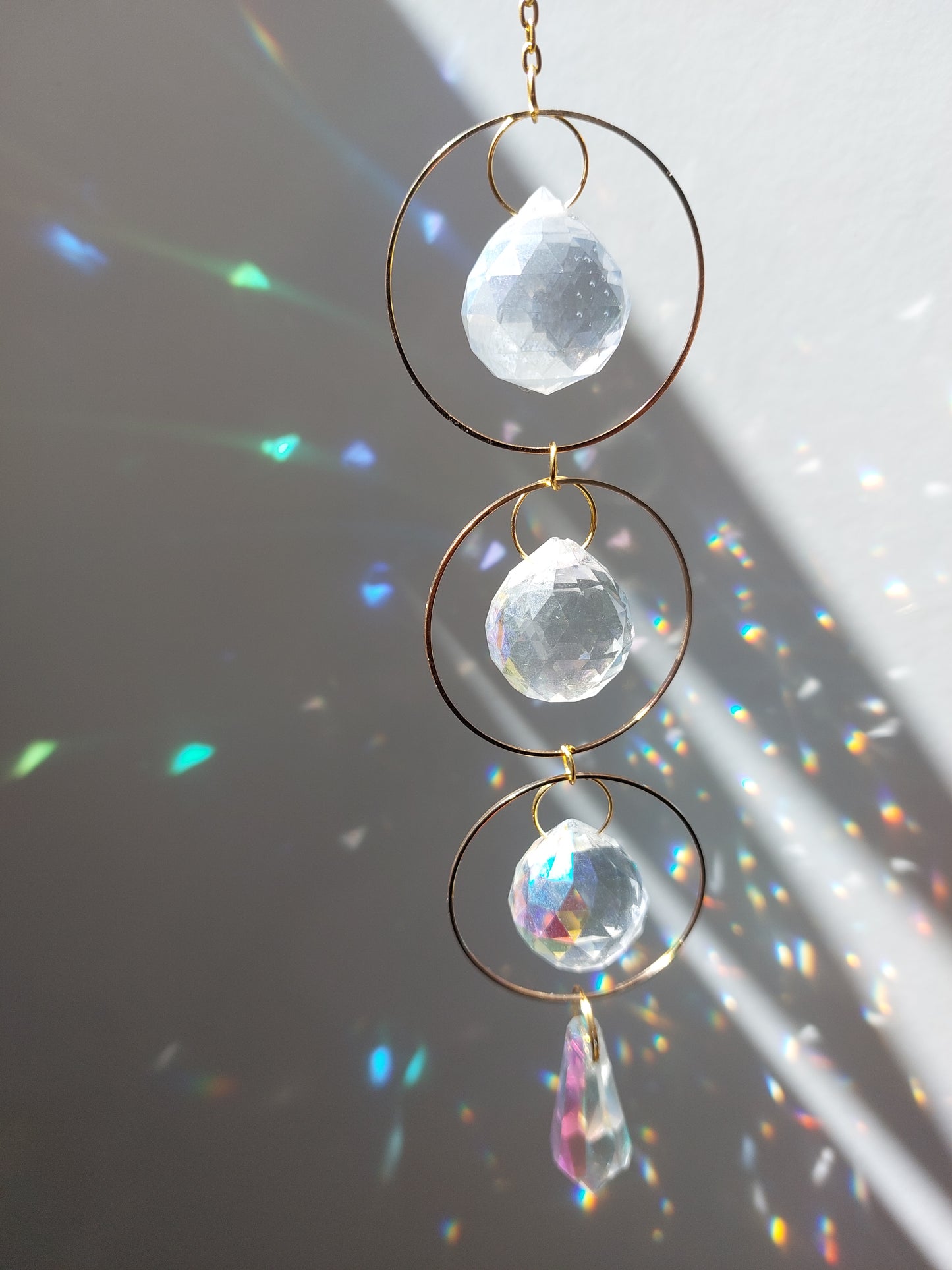 Suncatcher Hanging Crystals Prism Rainbow Maker
