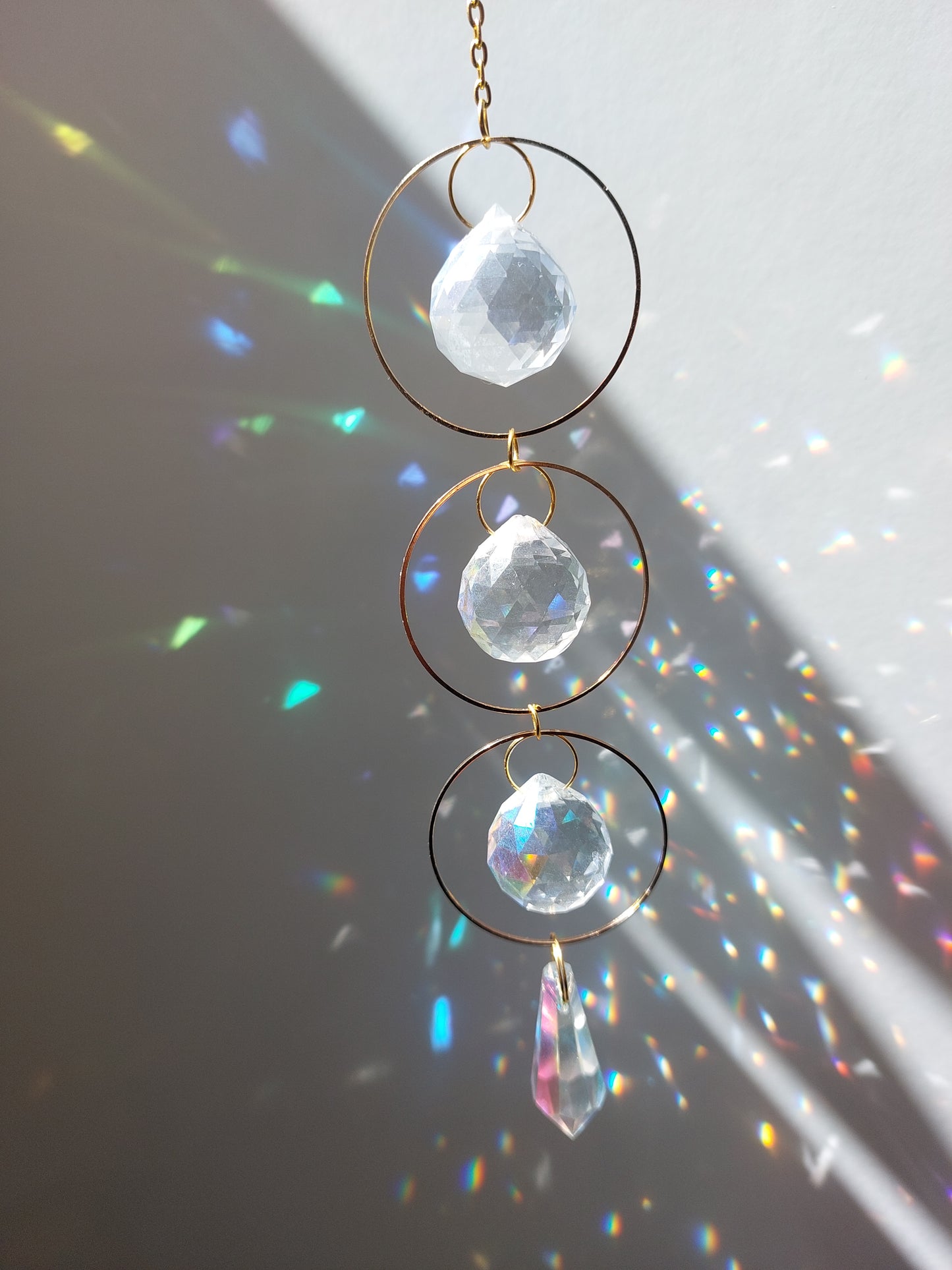 Suncatcher Hanging Crystals Prism Rainbow Maker