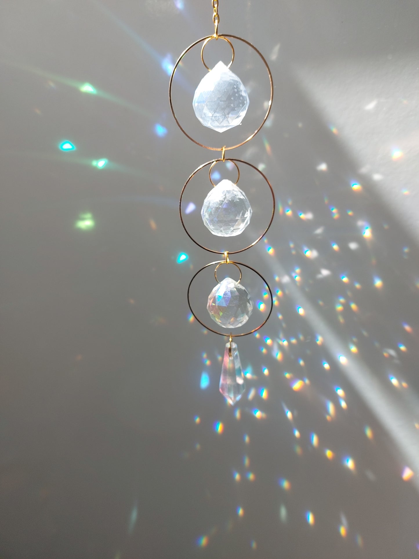 Suncatcher Hanging Crystals Prism Rainbow Maker