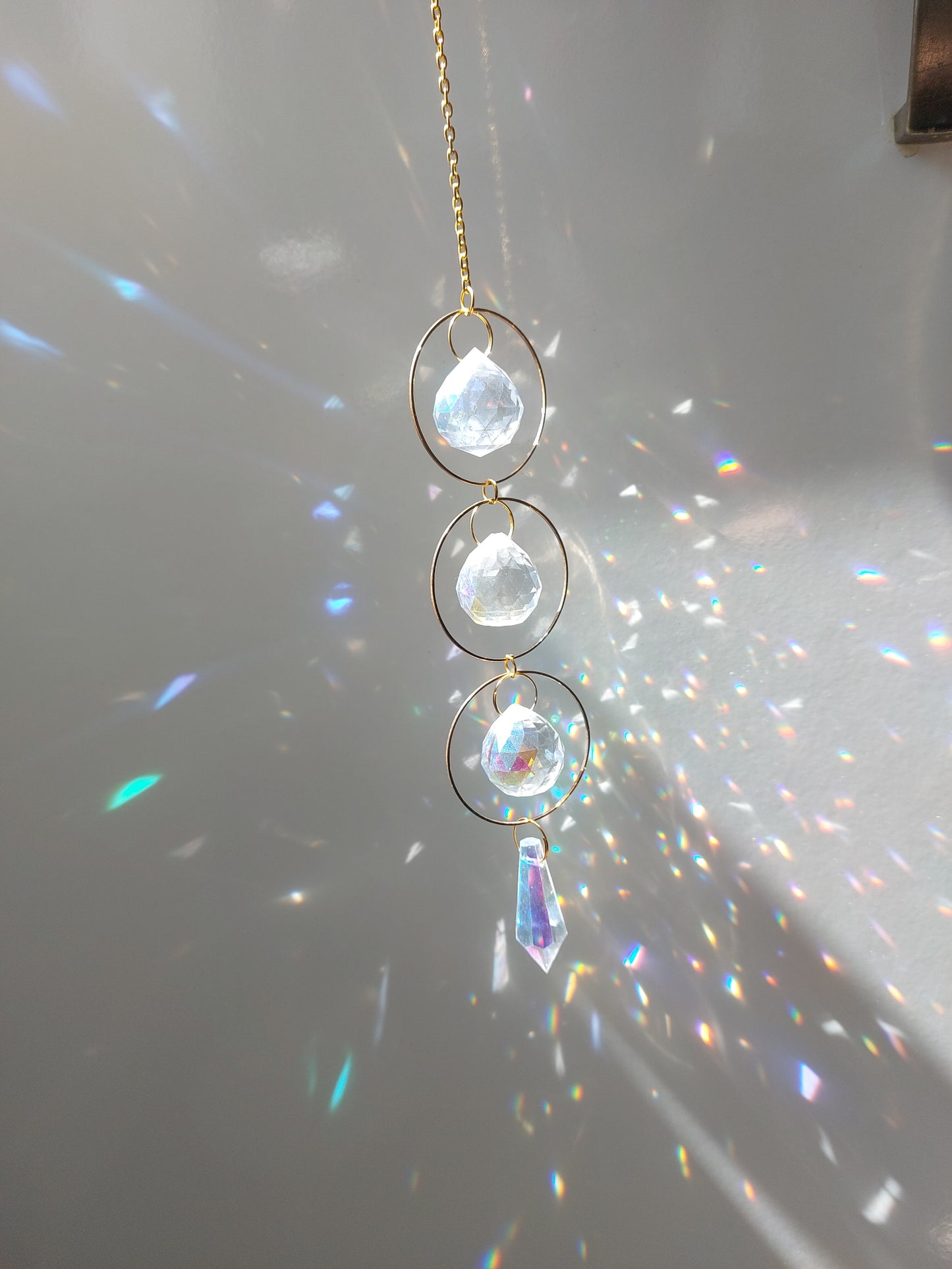 Suncatcher Hanging Crystals Prism Rainbow Maker