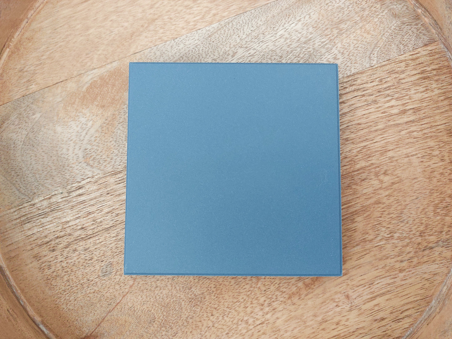 Ceramic Matte Blue Coasters