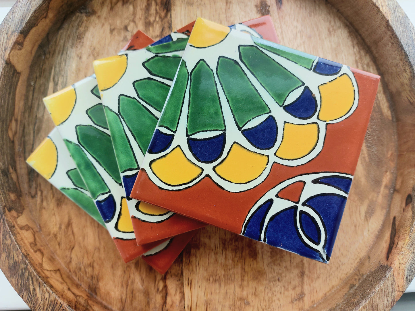 Ceramic Coasters Mix Colours