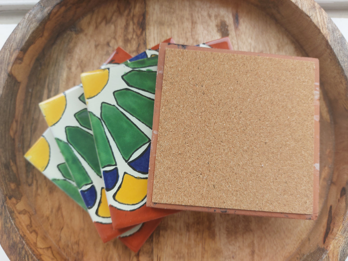 Ceramic Coasters Mix Colours