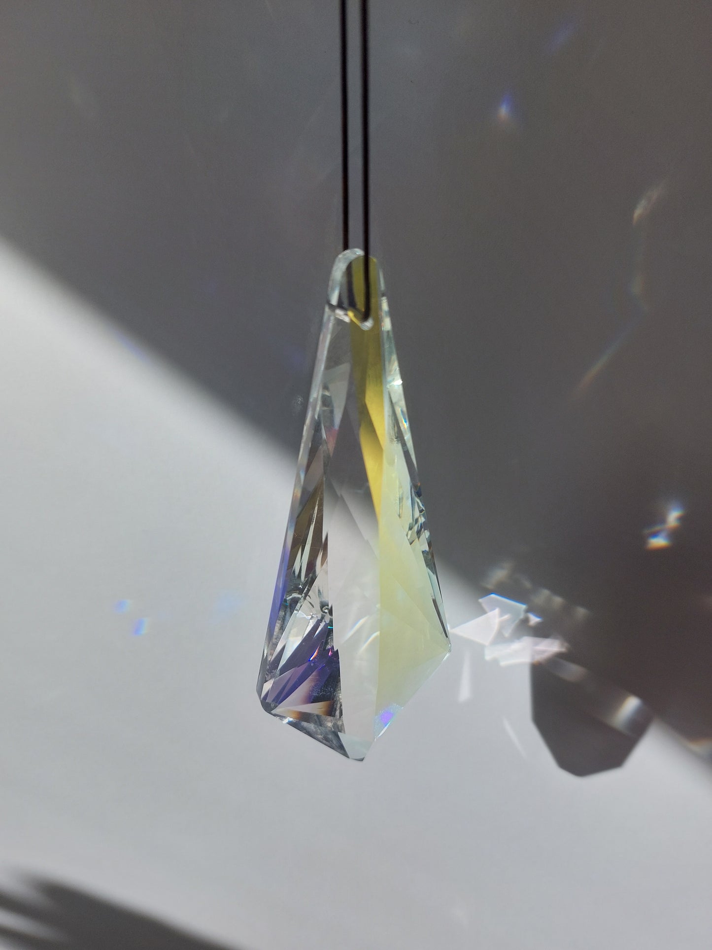 Large Hanging Crystals Prism Rainbow Maker Suncatcher 120mm