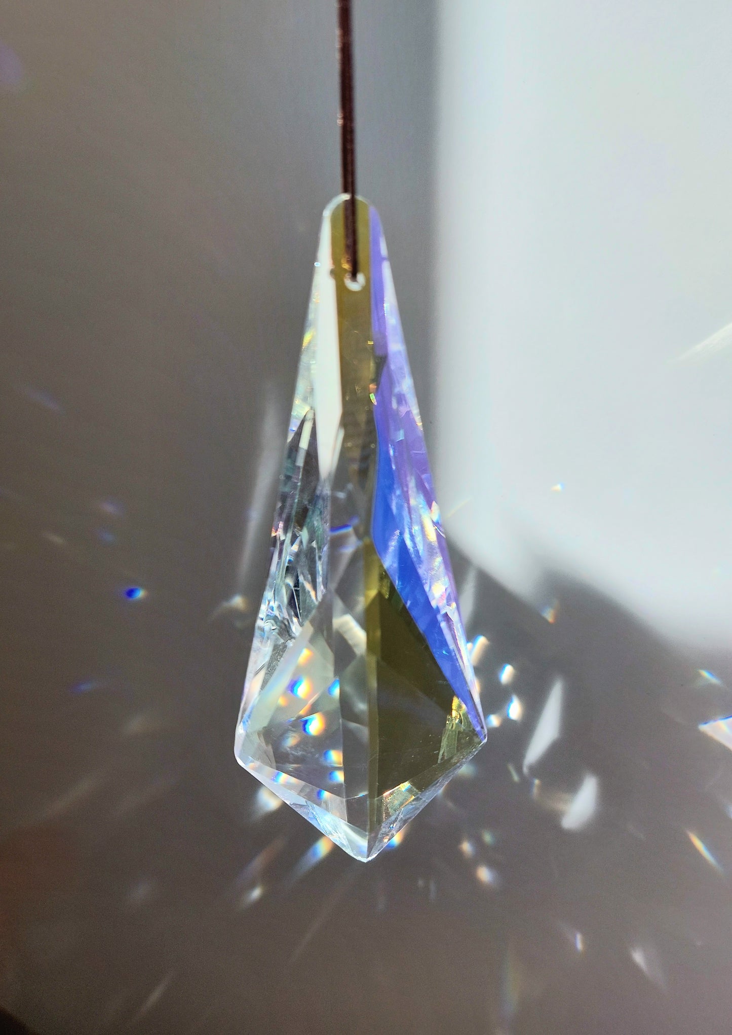 Large Hanging Crystals Prism Rainbow Maker Suncatcher 120mm