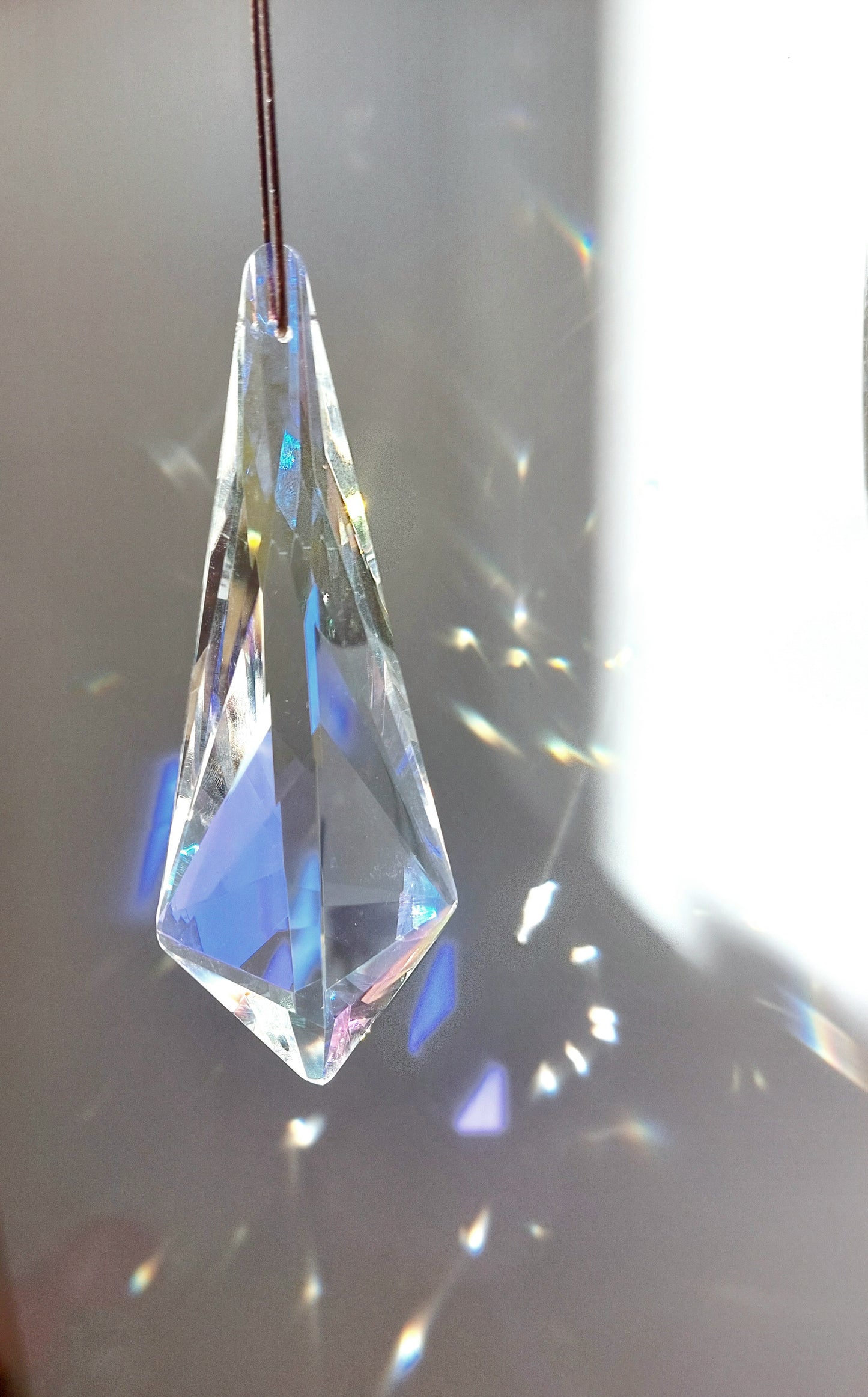 Large Hanging Crystals Prism Rainbow Maker Suncatcher 120mm