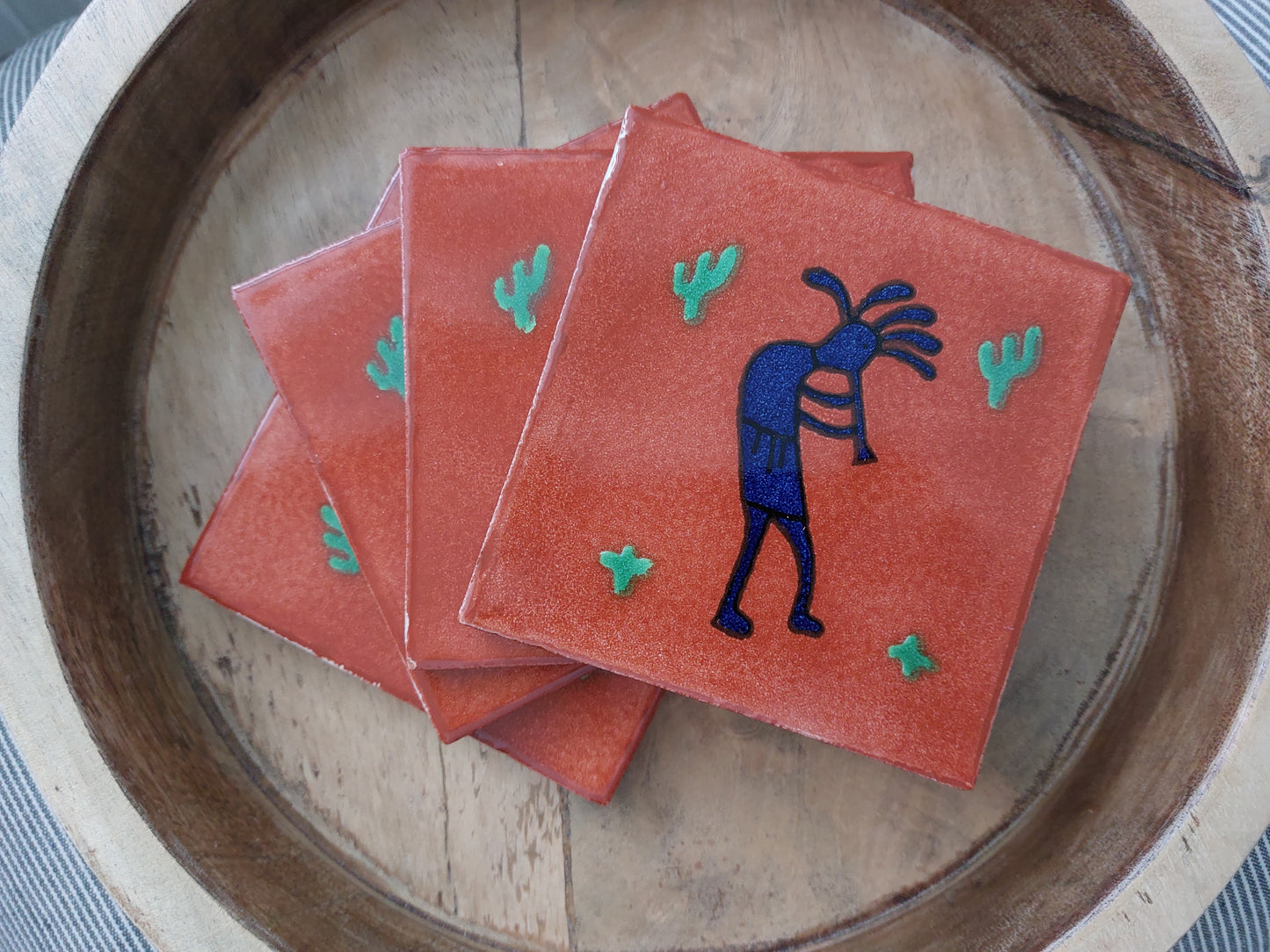 Rustic terracotta Coasters