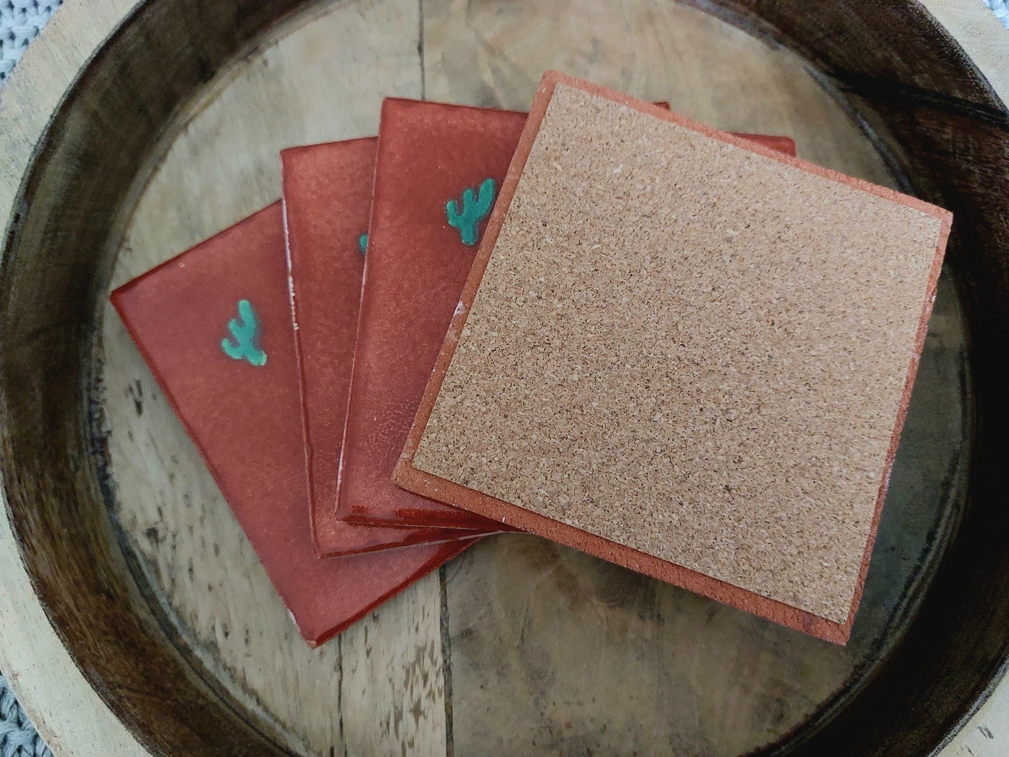 Rustic terracotta Coasters