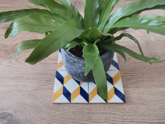 Ceramic Mix colours Geometric Coasters