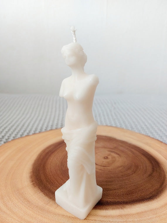 Beeswax Venus de Milo Candle
