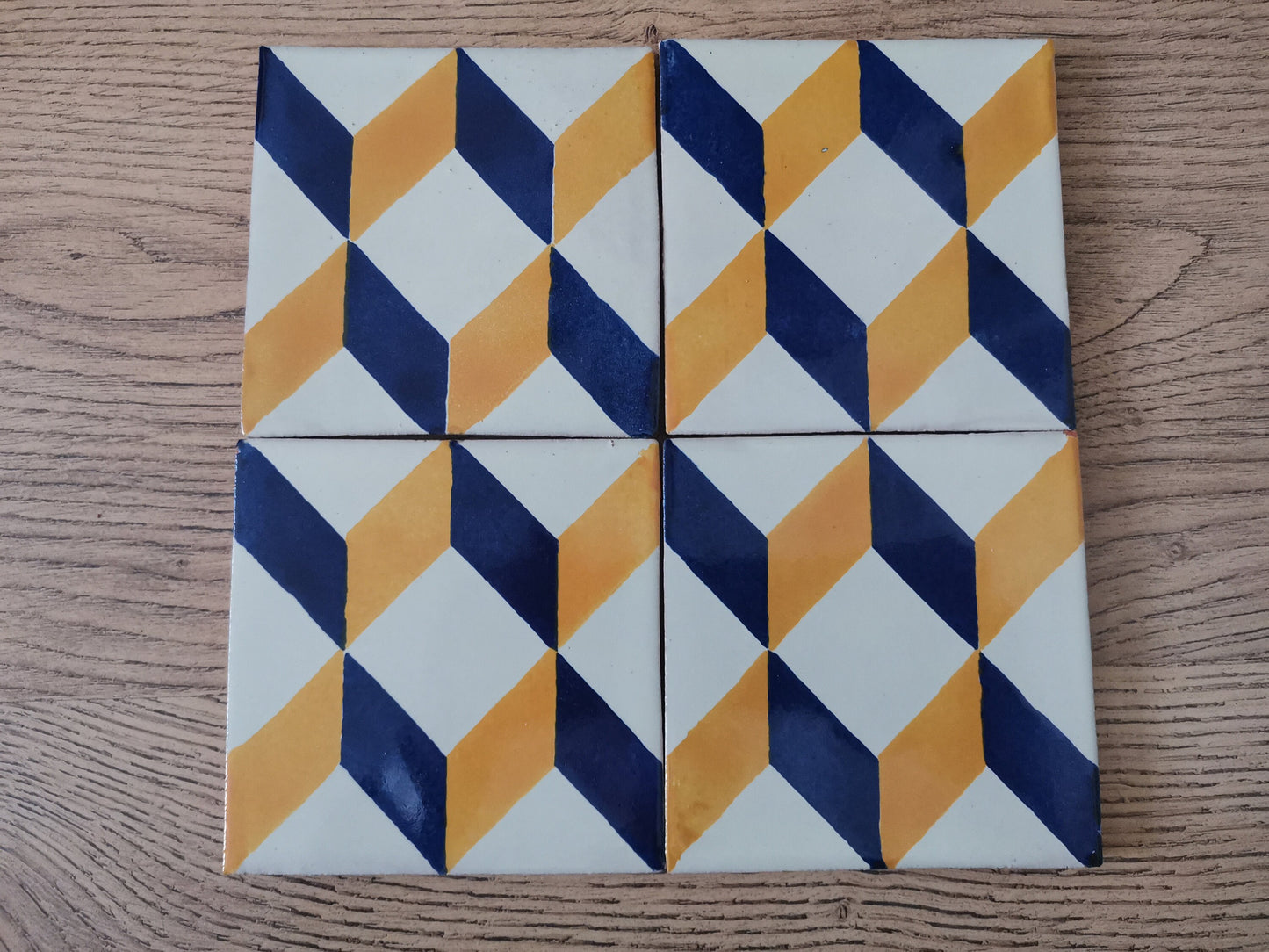 Ceramic Mix colours Geometric Coasters