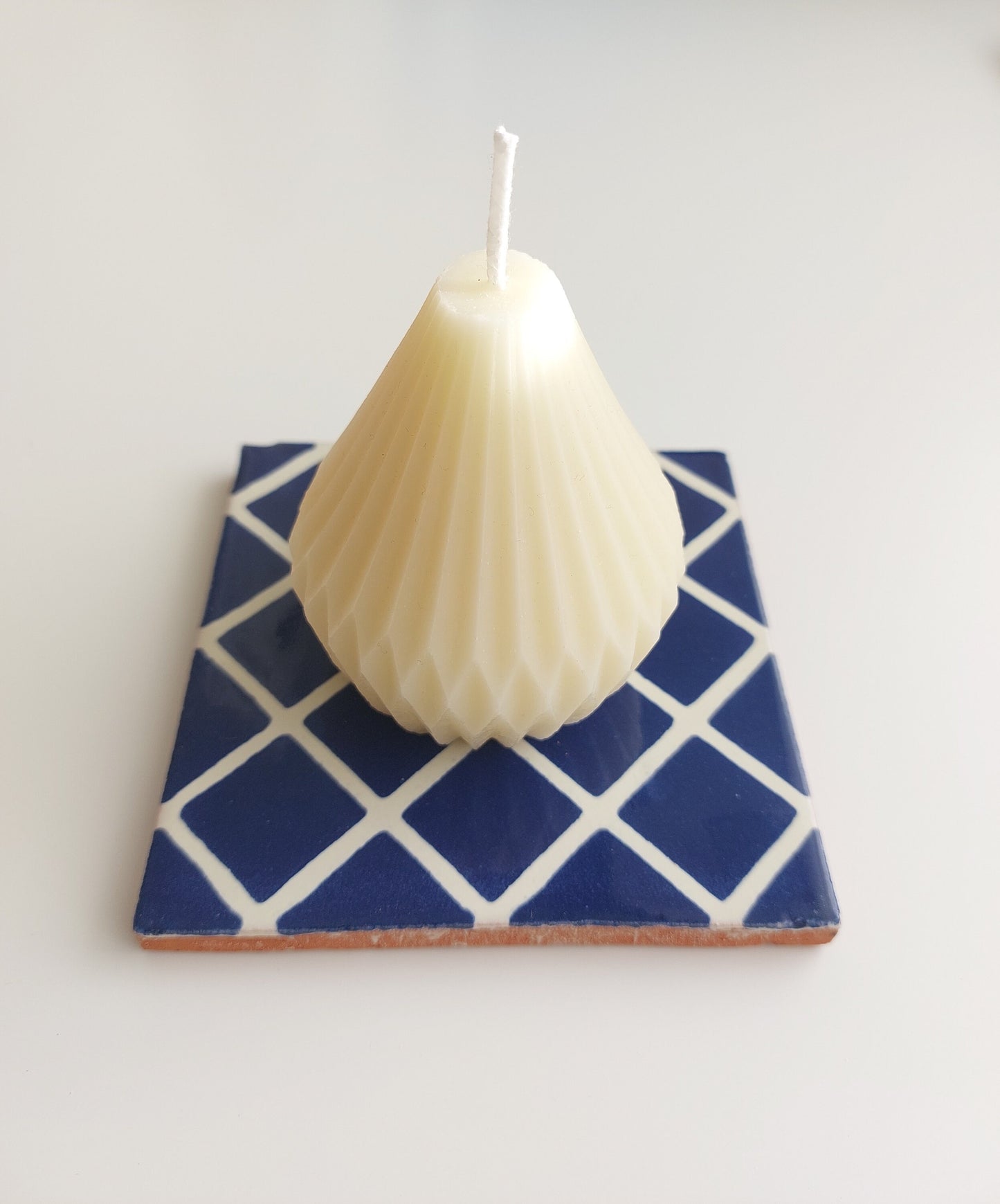 Ceramic Mix Blue And White Coasters Geometric Pattern