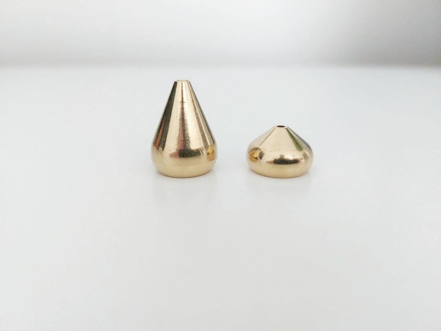 Gold brass Water Drop Shape Mini Incense Stick Holder