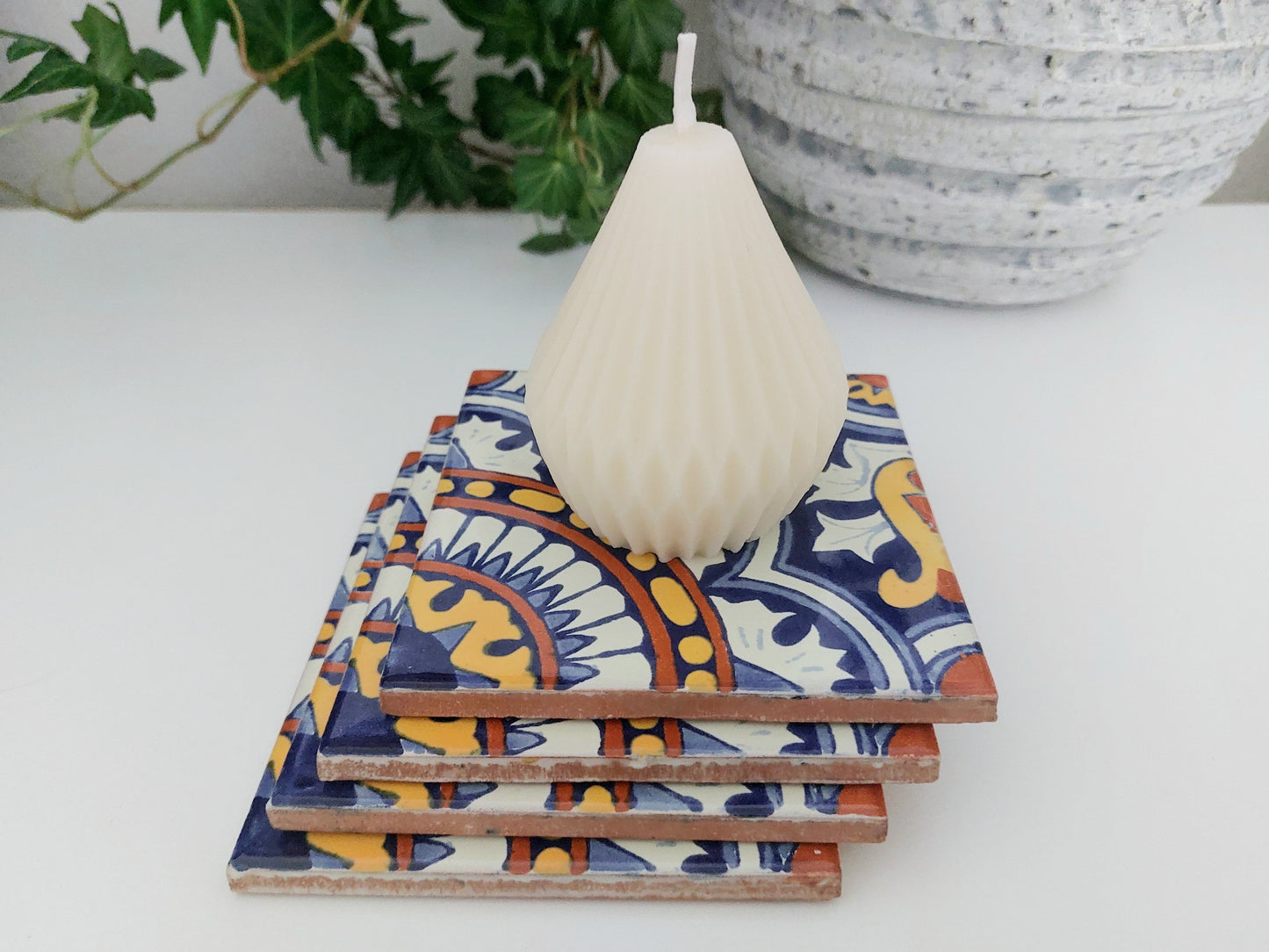Ceramic Coasters Mix Colours