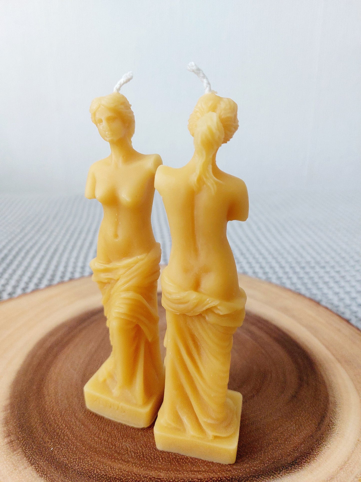 Beeswax Venus de Milo Candle