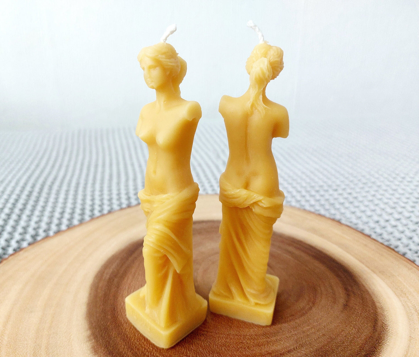 Beeswax Venus de Milo Candle