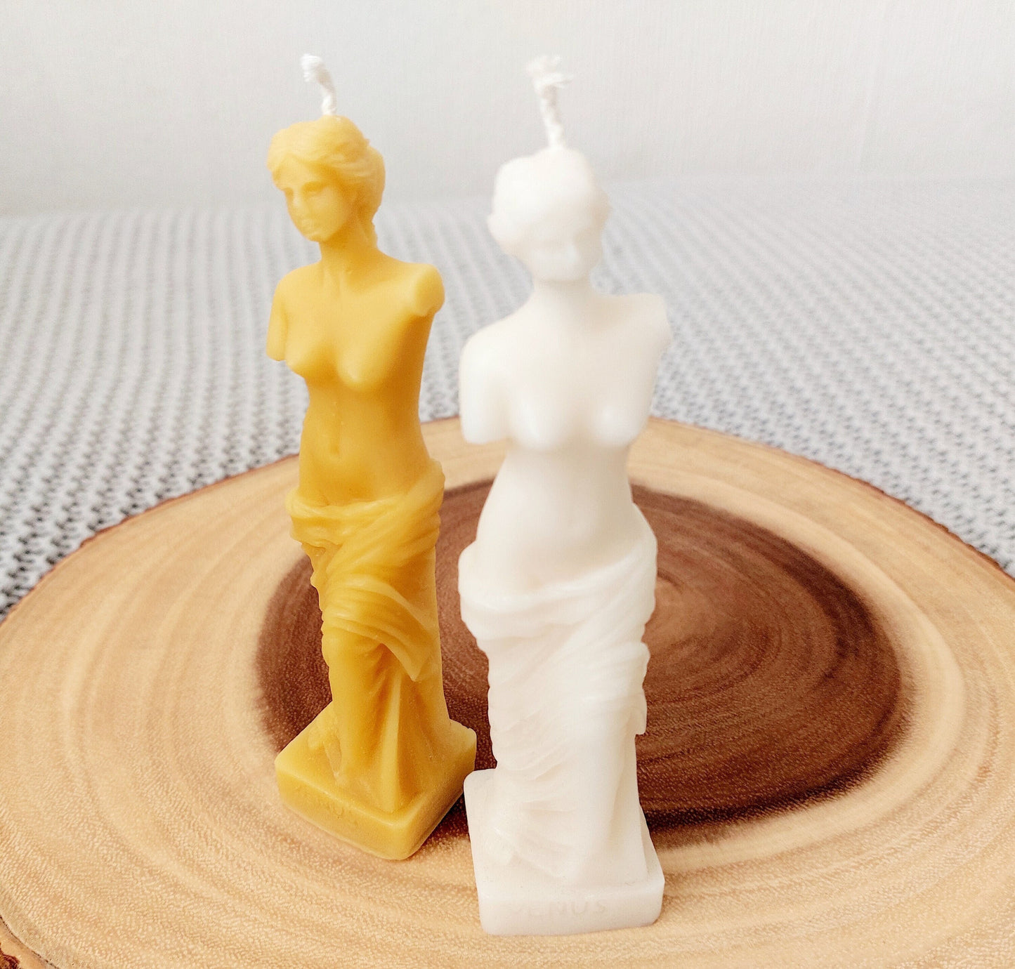 Beeswax Venus de Milo Candle
