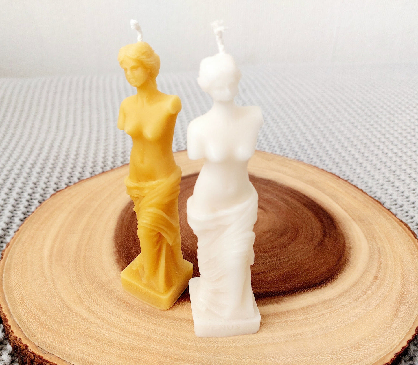 Beeswax Venus de Milo Candle