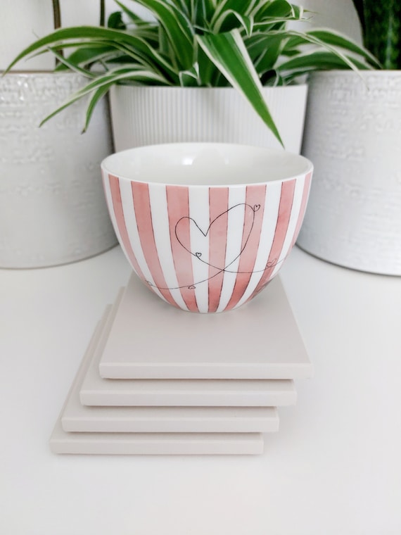 Ceramic Matte  White  Coasters