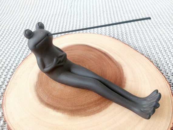 Relaxing Frog Incense Stick Burner / Holder