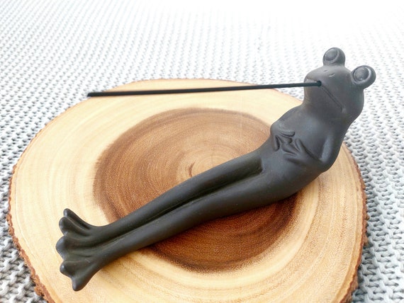 Relaxing Frog Incense Stick Burner / Holder