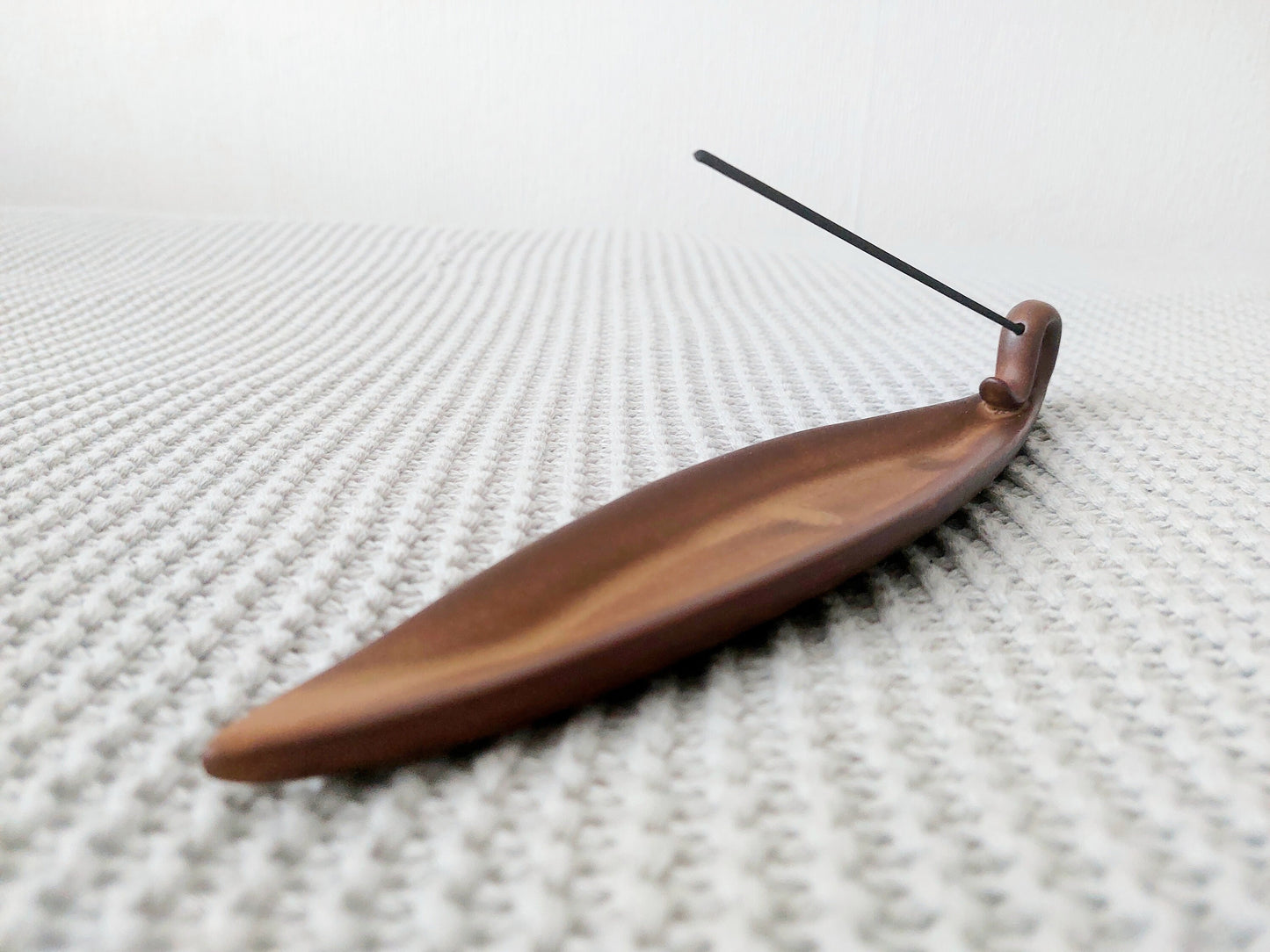 Ceramic Leaf Incense Stick Burner/  Holder