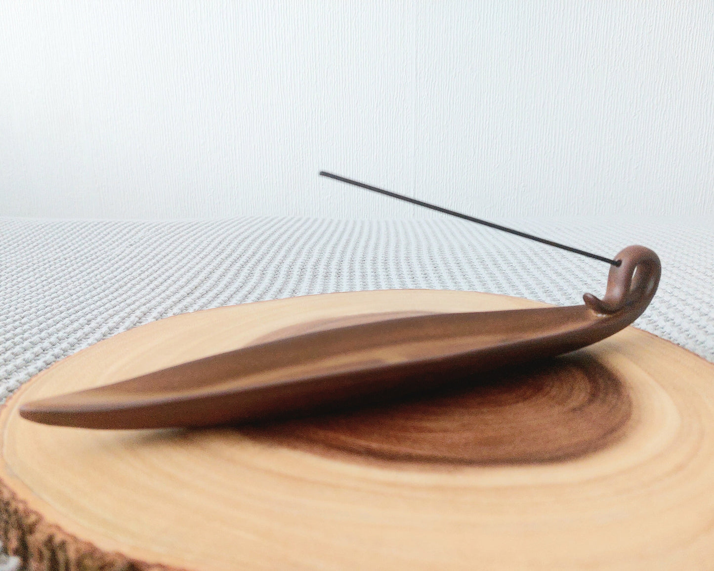 Ceramic Leaf Incense Stick Burner/  Holder